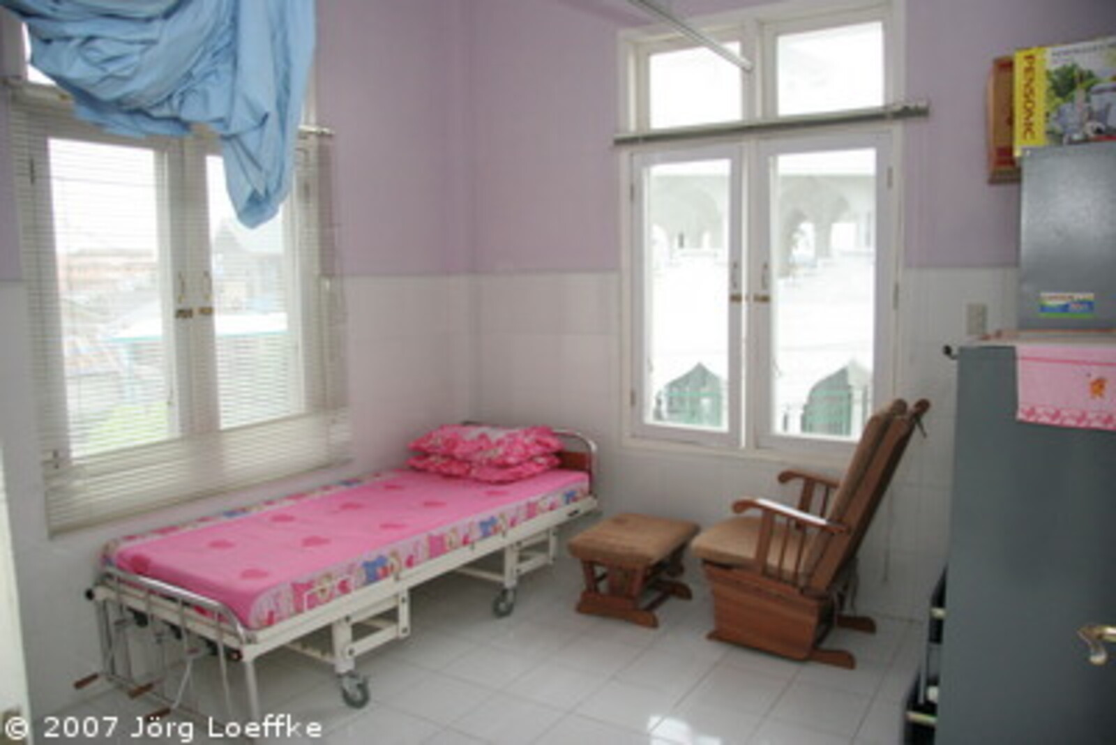 Tsunami-Hilfe Indonesien: Patientenzimmer im CARE-Gesundheitszentrum