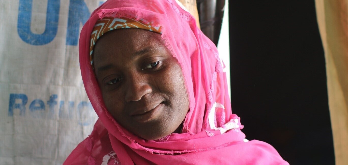 Rahana, die mit ihrer Familie im Niger Zuflucht fand Rahana, die mit ihrer Familie im Niger Zuflucht fand
