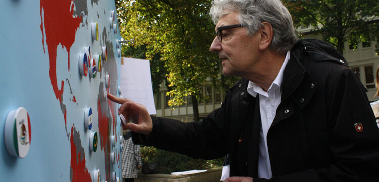 Er erwies sich als sattelfest in Geographie… Er erwies sich als sattelfest in Geographie…