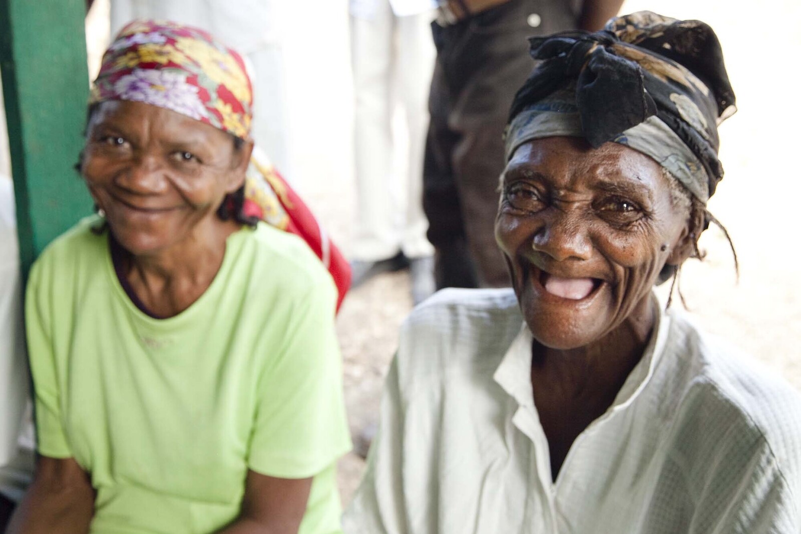 Weltfrauentag - auch für diese zwei Frauen in Haiti