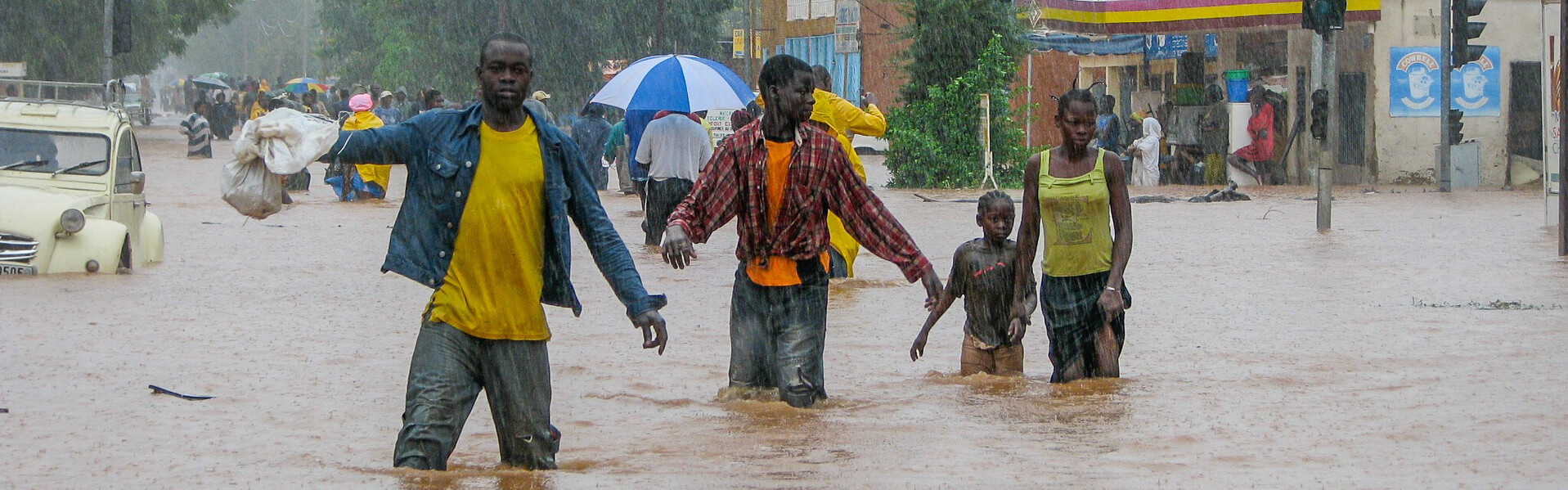 Hilfseinsatz Flut Afrika 2009 