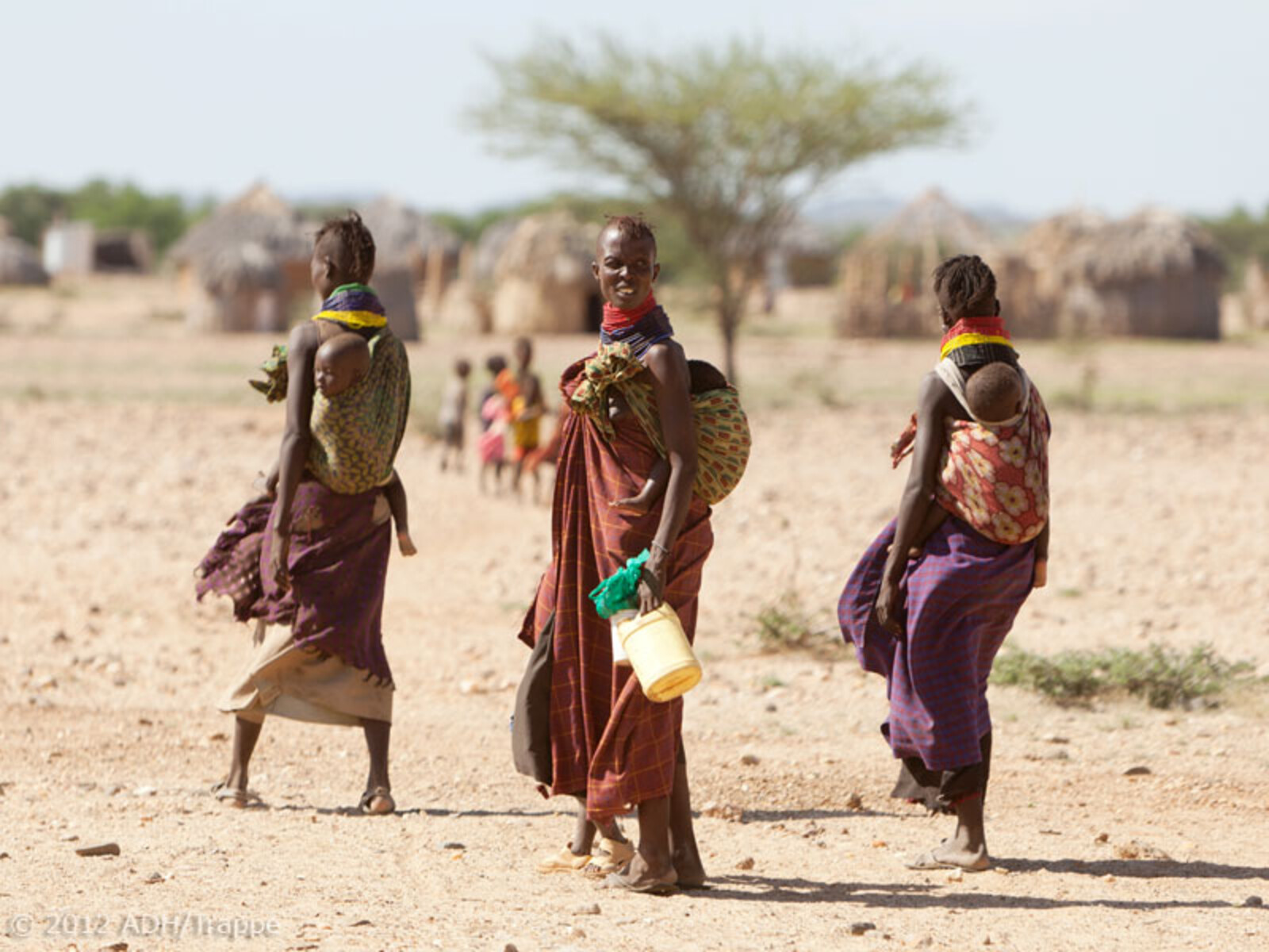 In der Turkana-Region versorgt action medeor während der Dürrekatastrophe sieben Gesundheitszentren.