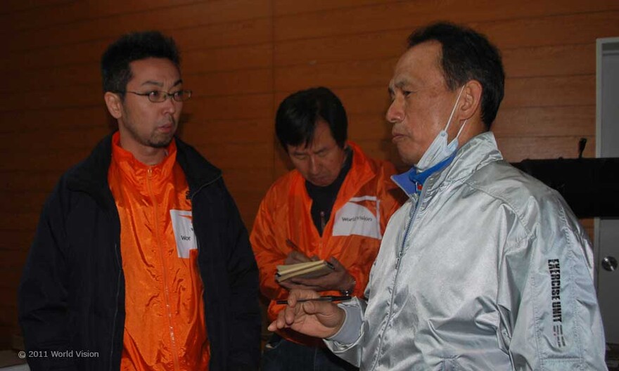 Worldvision macht eine Lagebesprechung World Vision macht eine Lagebesprechung