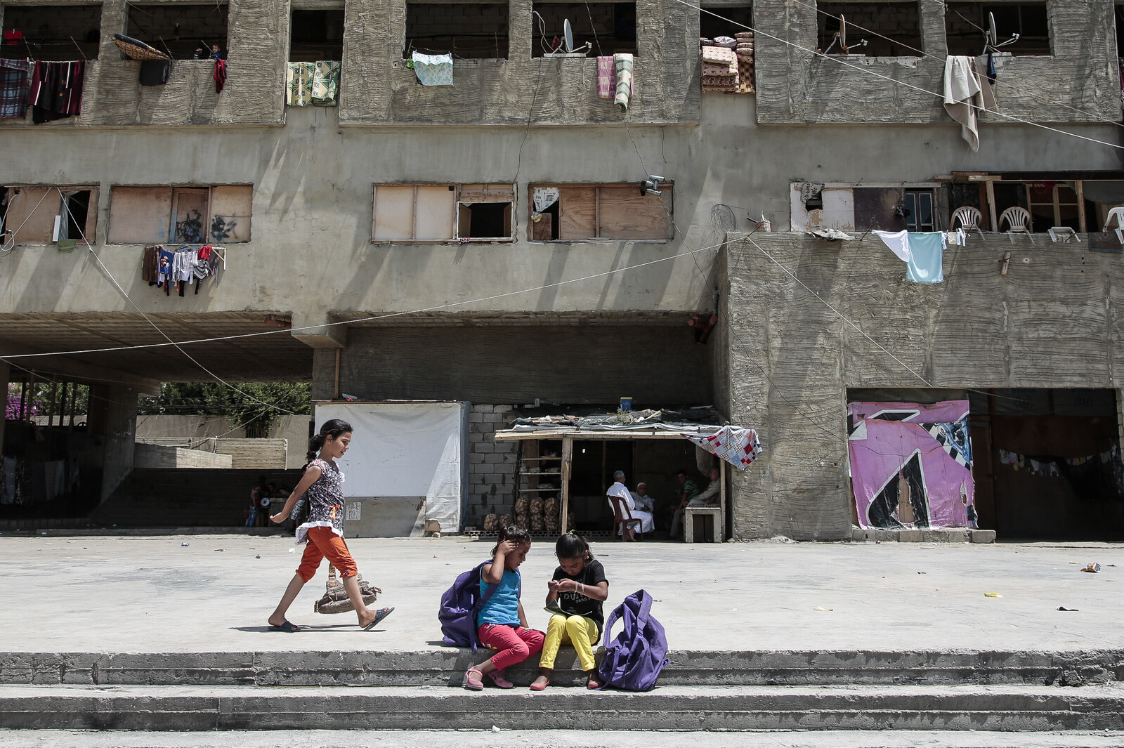 Straße im Libanon: Die wachsende Zahl urbaner Flüchtlinge bringt Städte an ihre Belastungsgrenze (Archivbild)