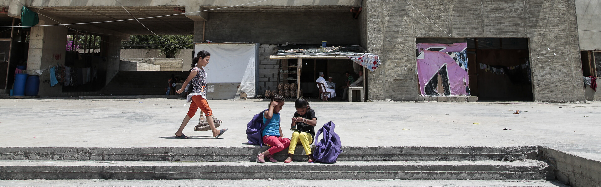 Straße im Libanon: Die wachsende Zahl urbaner Flüchtlinge bringt Städte an ihre Belastungsgrenze (Archivbild)
