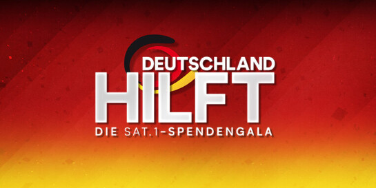Sat1 übertragt Spendengala für die Hochwassergebiete in Deutschland