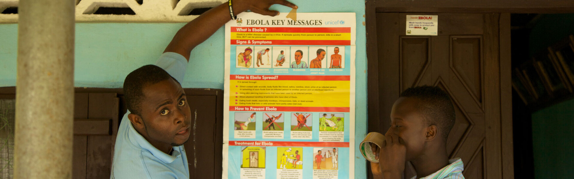 Ebola-Notstand seit einem Jahr: Es bleibt noch viel zu tun