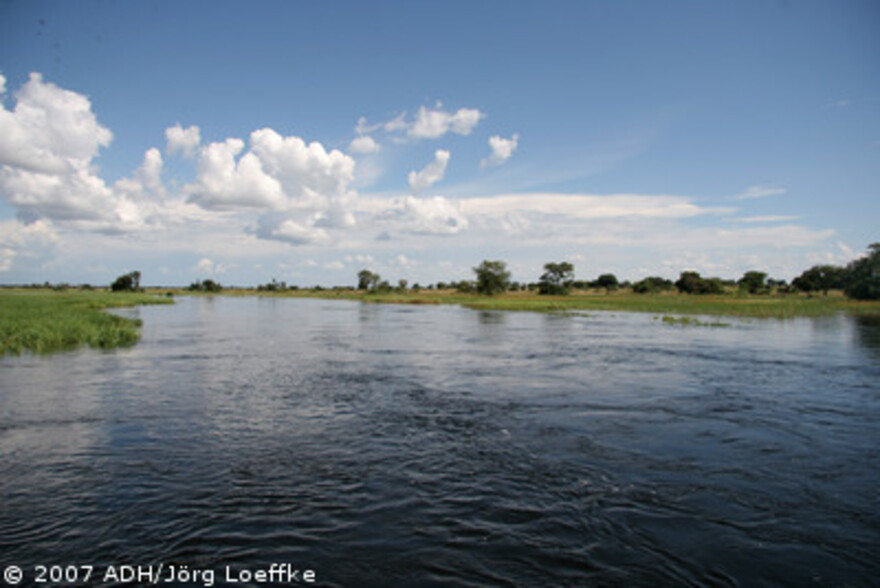 Flut Afrika: Hochwassergebiet zwischen Soroti und Amuria