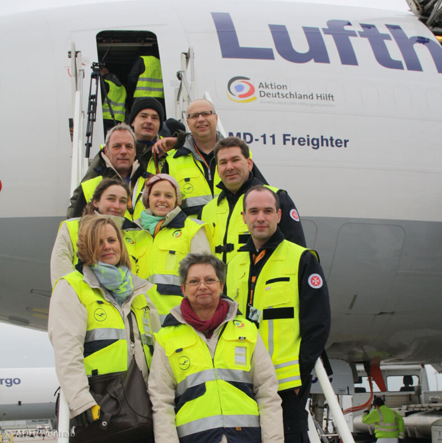 Das Team um Manuela Roßbach war mit der getanen Arbeit zufrieden