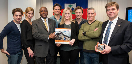 Ein Jahr nach dem Beben: Deutsche Stars lesen für Haiti