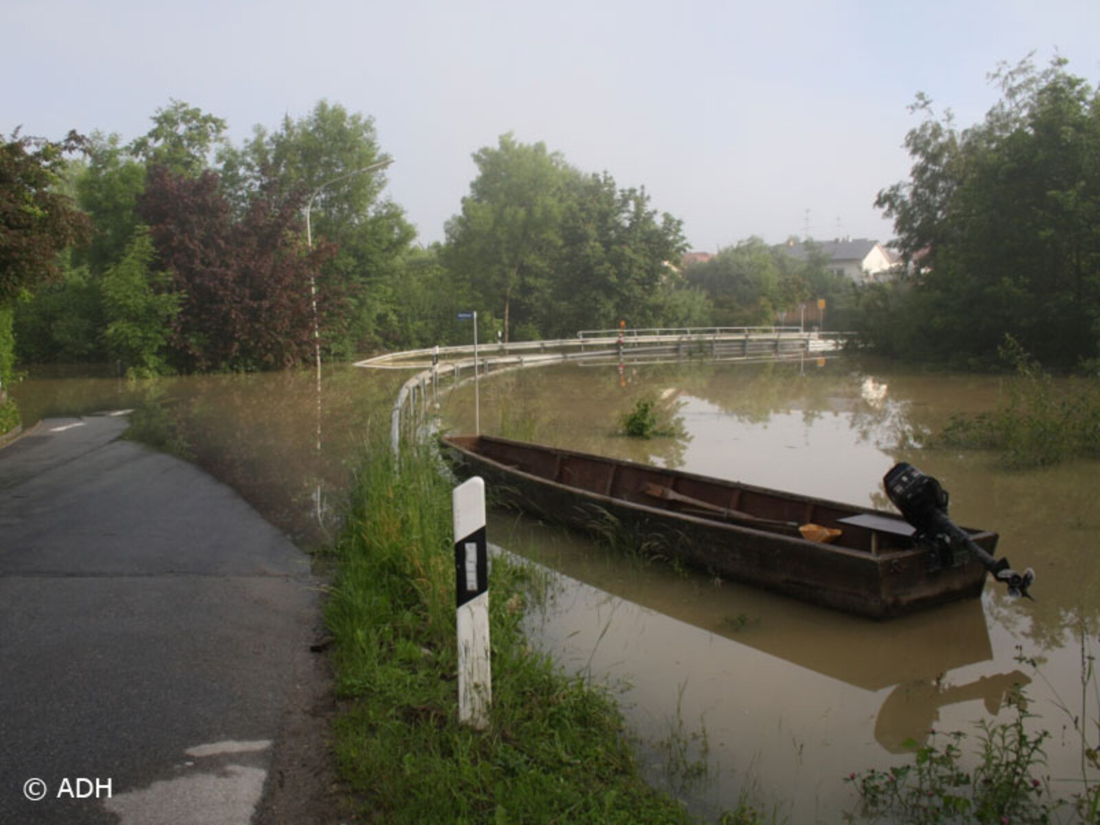 Die endgültigen Schäden werden erst sichtbar sein, wenn das Wasser weg ist.