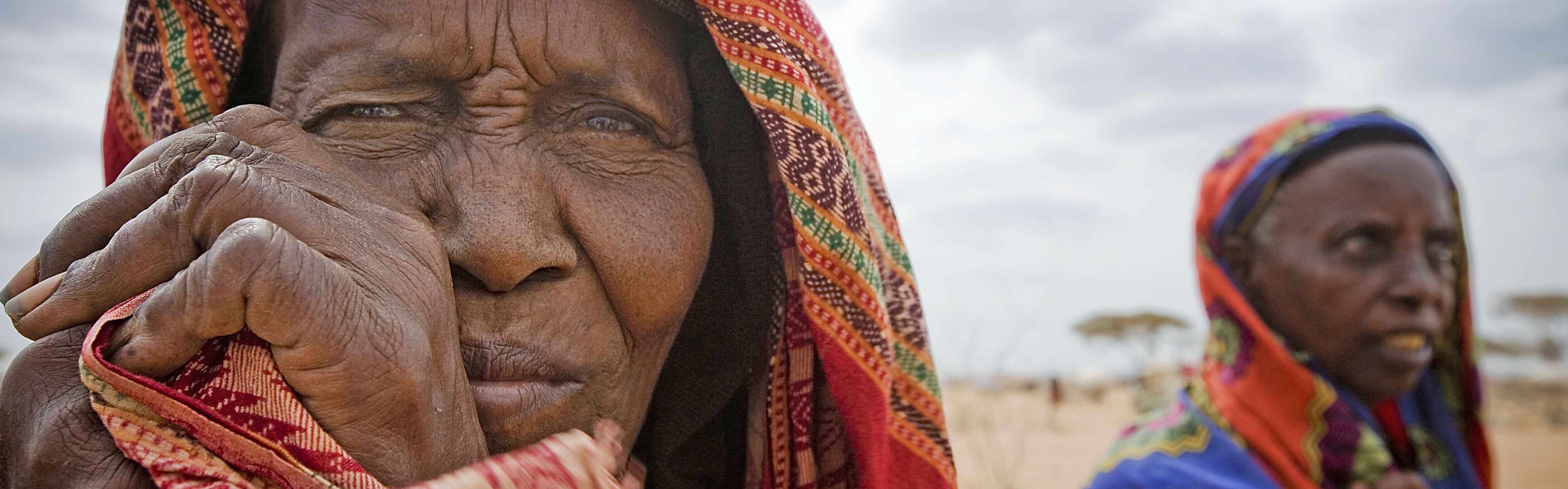 Diese Frauen in Kenia zählen zu den zahlreichen Menschen, die unter den Folgen der Dürre leiden