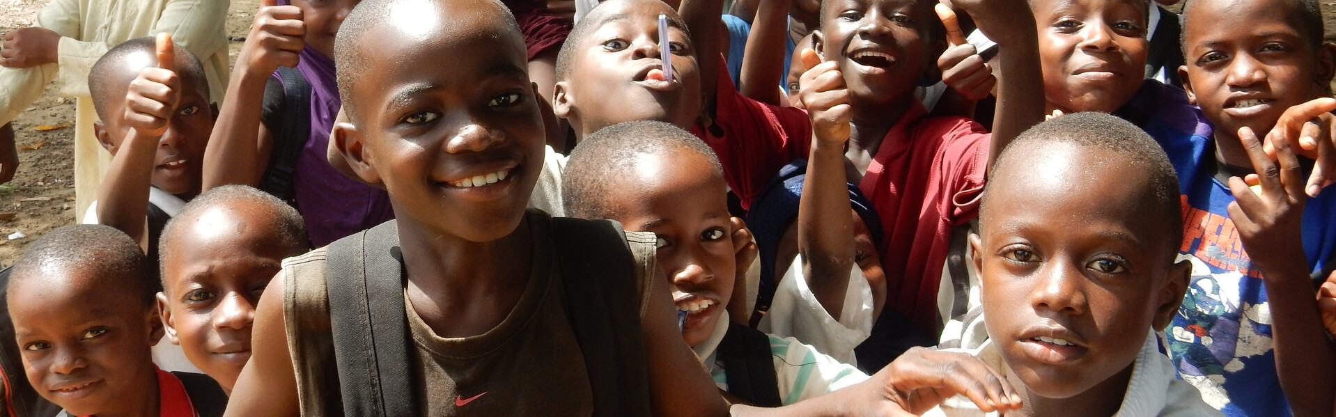 Kinder in einer Schule in Liberia