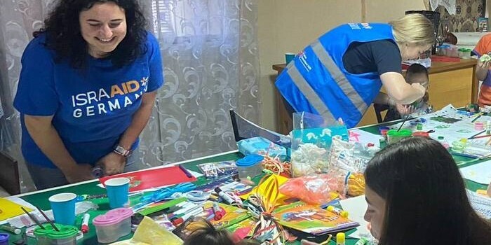 Workshop mit Kindern in der Ukraine 