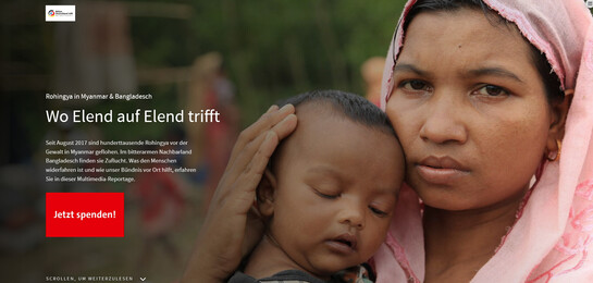 Multimedia-Reportage - Rohingya in Myanmar & Bangladesch