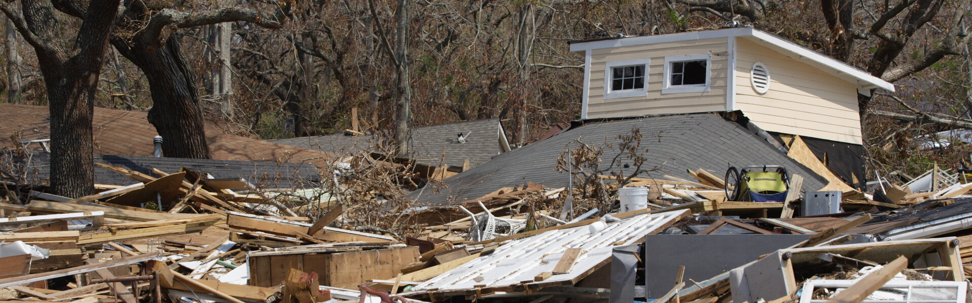 Nach Hurrikan Katrina 2005 hat erneut ein Wirbelsturm die USA schwer getroffen