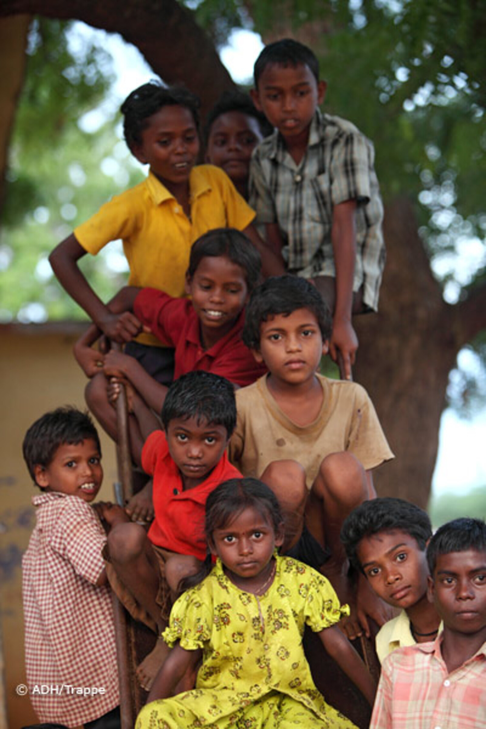 Schüler in Indien
