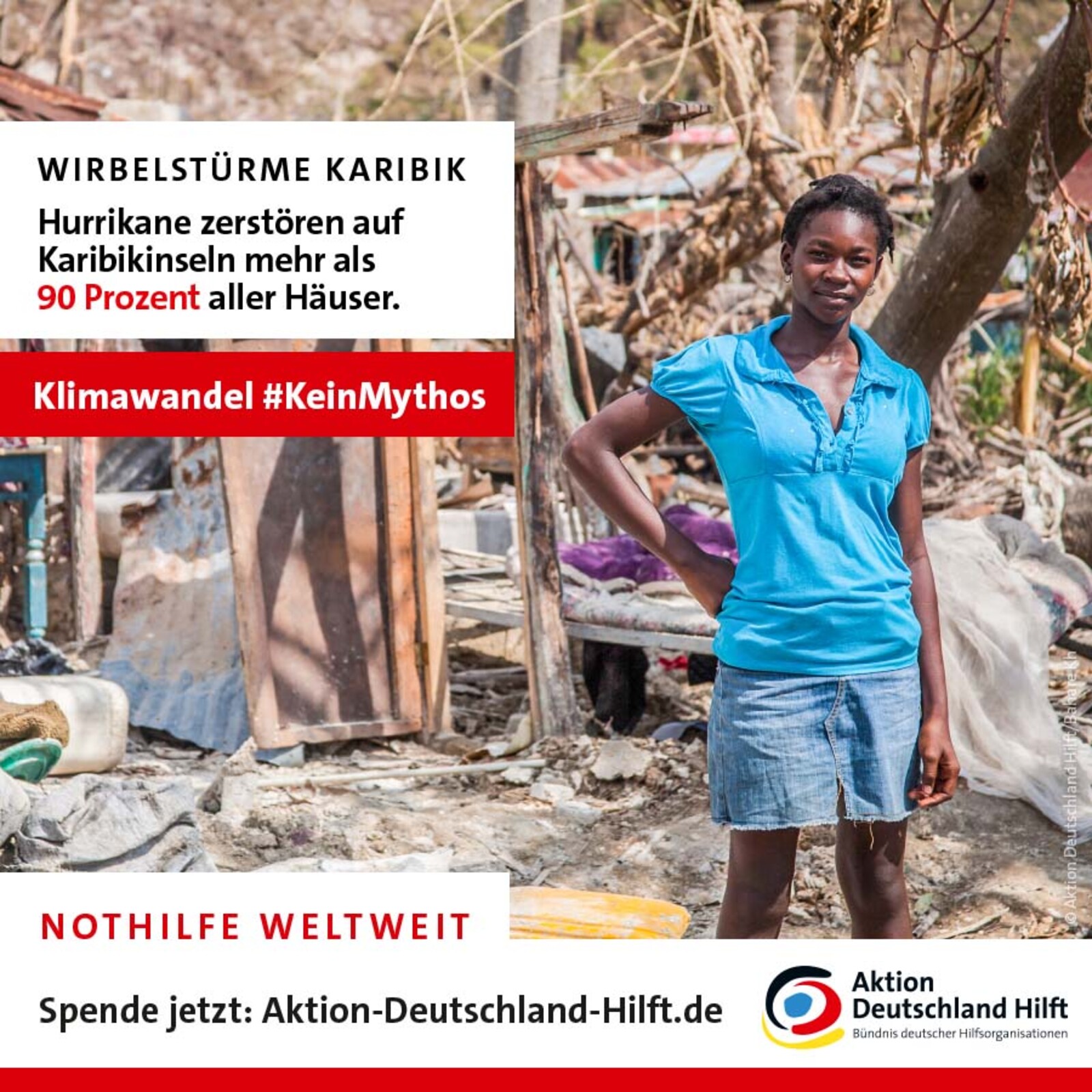 Stürme in der Karibik - kein Mythos © Aktion Deutschland Hilft