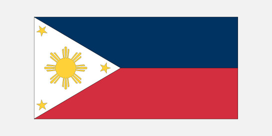 Flagge Philippinen