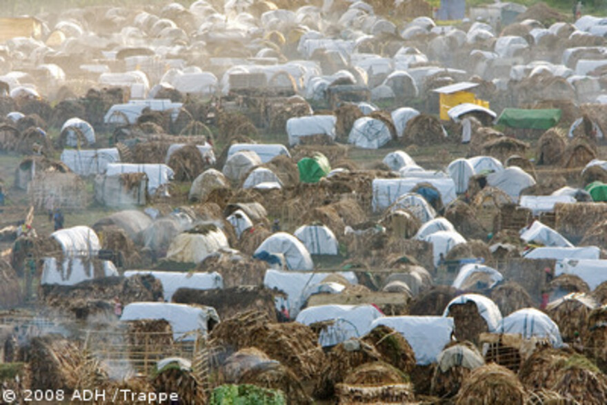 Kongo: Flüchtlingscamp
