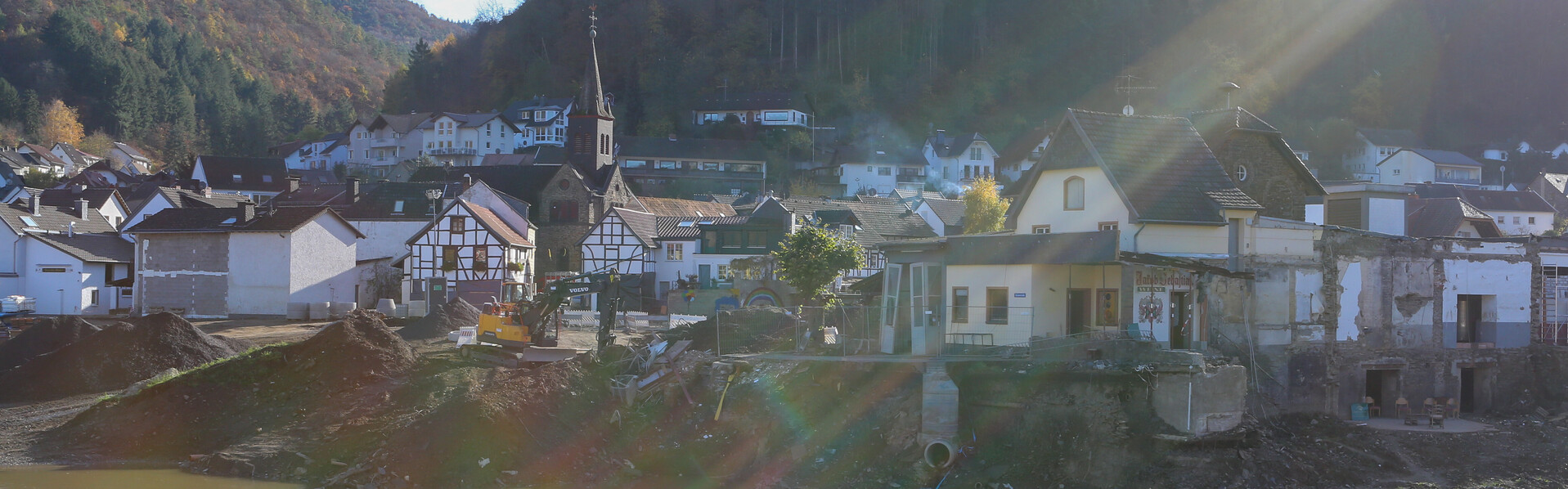 Ahrweiler vier Monate nach der Katastrophe – es gibt noch immer viel zu tun
