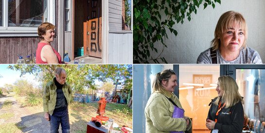 Vier Menschen aus der Ukraine erzählen ihre Geschichte