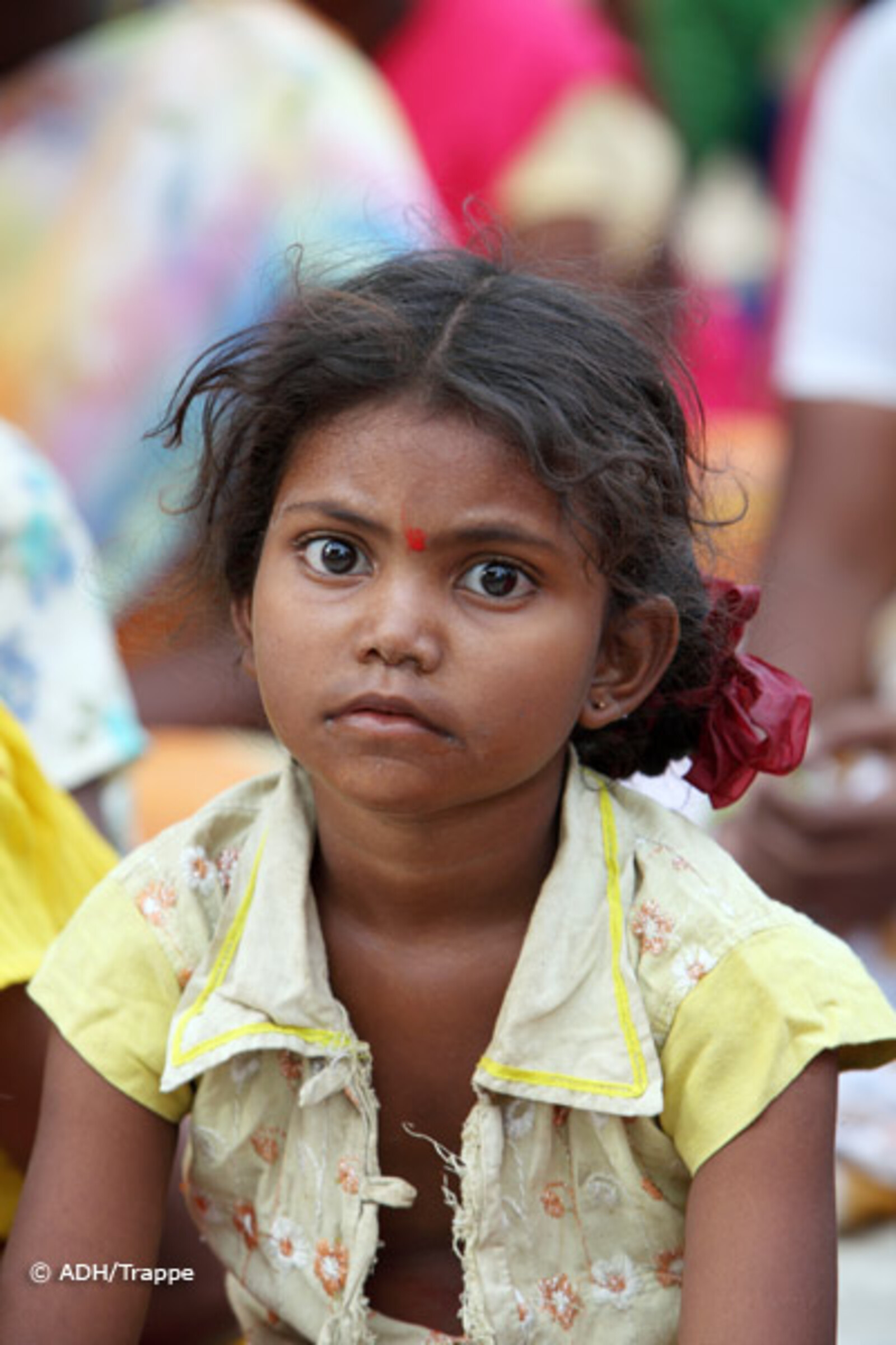 Mädchen in Indien