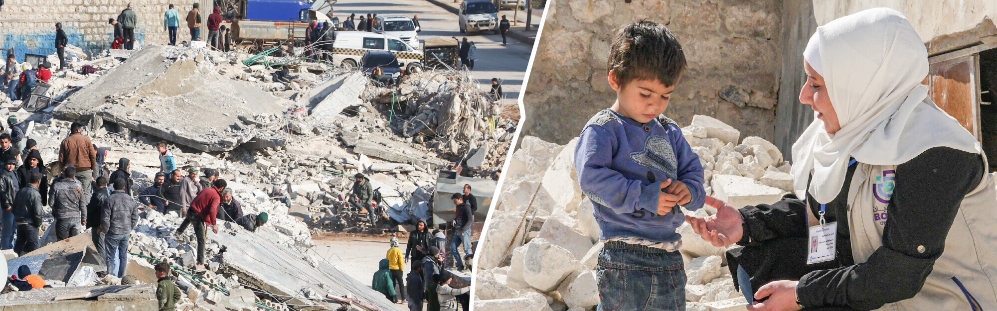 Erdbeben Türkei und Syrien: Ihre Spende hilft!