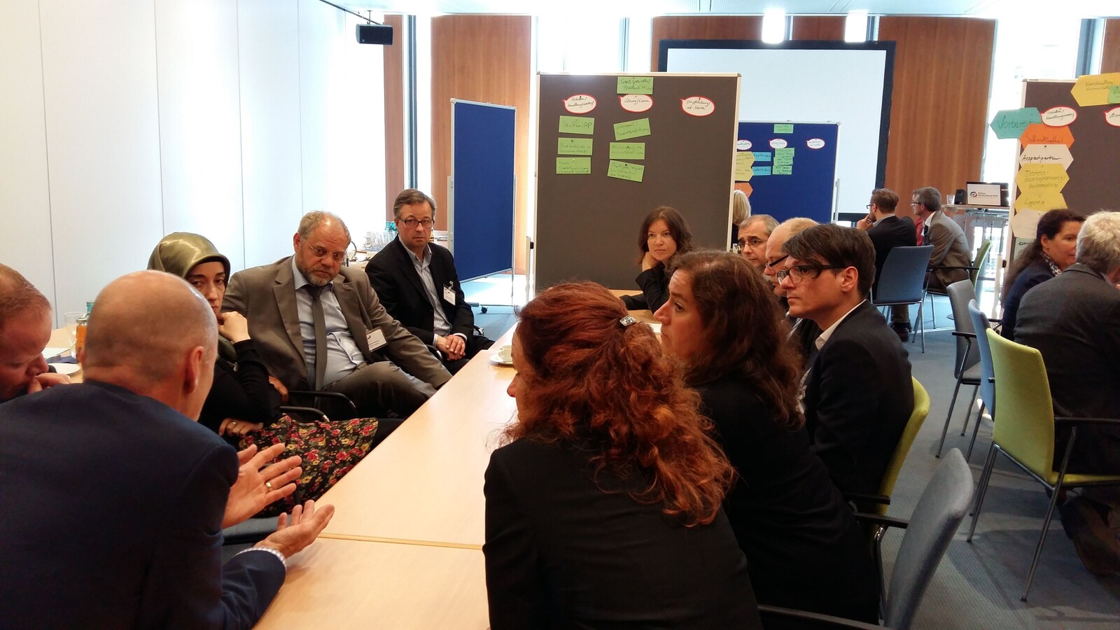 Die Workshops thematisierten Sachspende, Know-how-Transfer und Koordination. Die Workshops thematisierten Sachspende, Know-how-Transfer und Koordination.