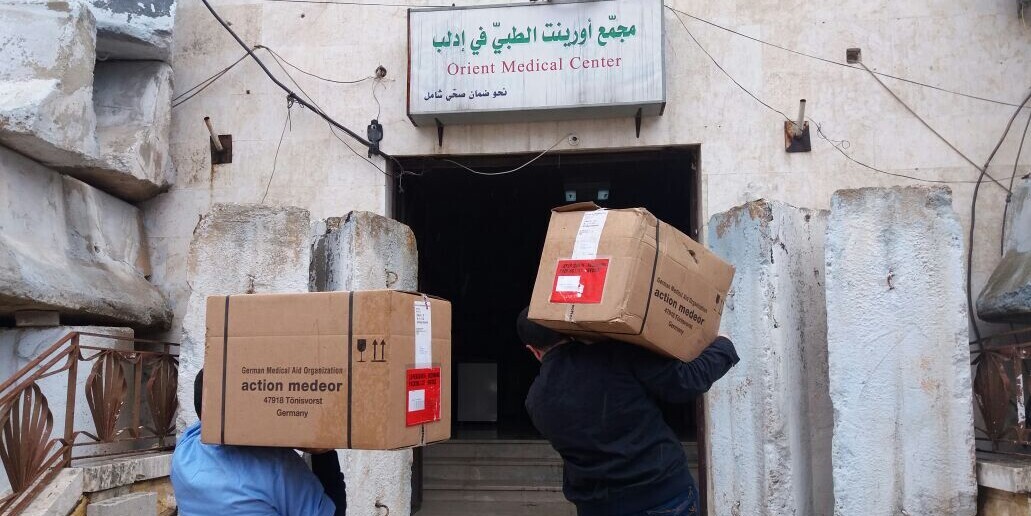 Medikamentenlieferung für die letzten medizinischen Einrichtungen in Syrien Medikamentenlieferung für die letzten medizinischen Einrichtungen in Syrien