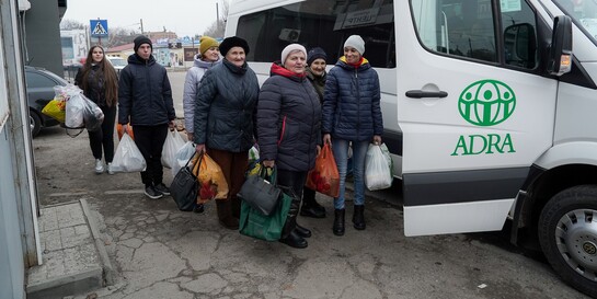 Die Hilfsorganisation ADRA bietet für Menschen in der Ukraine einen kostenlosen Transportservice