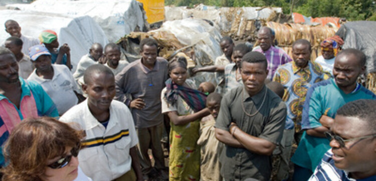 Kongo: Flüchtlingscamp