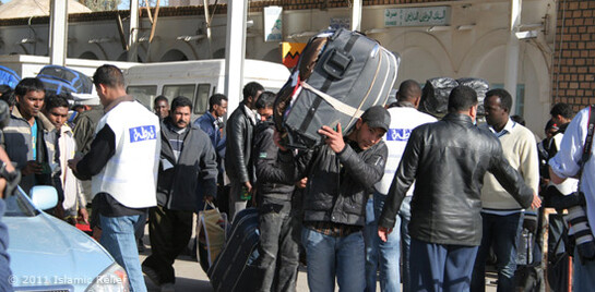 Unruhen in Libyen, Flüchtlinge