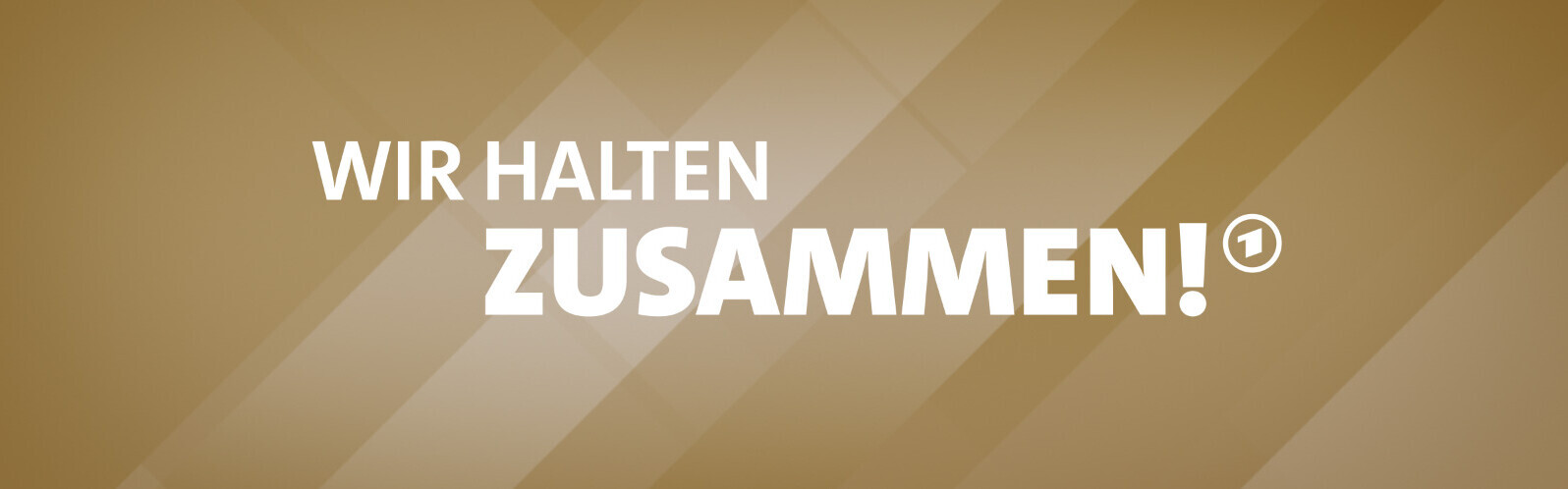 ARD-Benefiz-Tag Wir halten zusammen"