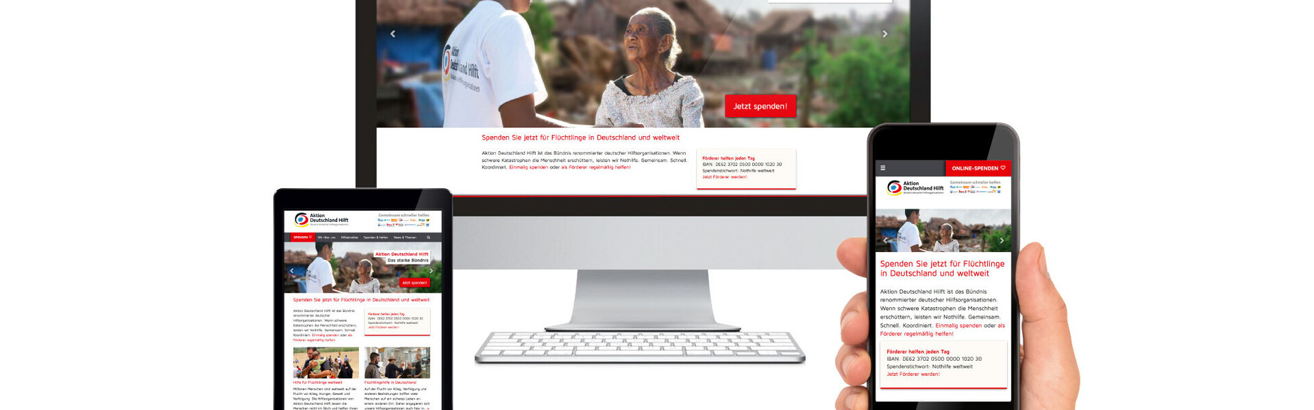 Unsere Website in neum Gewand und optimiert für mobile Endgeräte