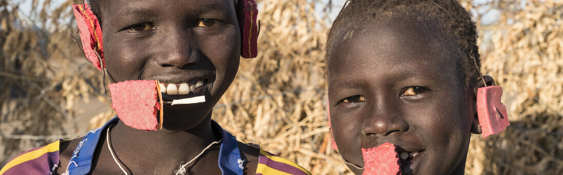 Kreative Kinder in Kenia