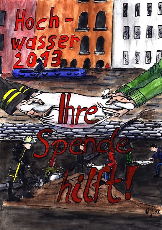 Hochwasser 2013. Ihre Spende hilft!