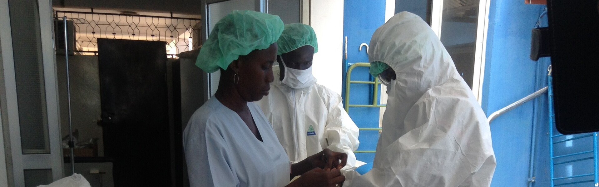 Hilfe im Kampf gegen Ebola in Gambia 
