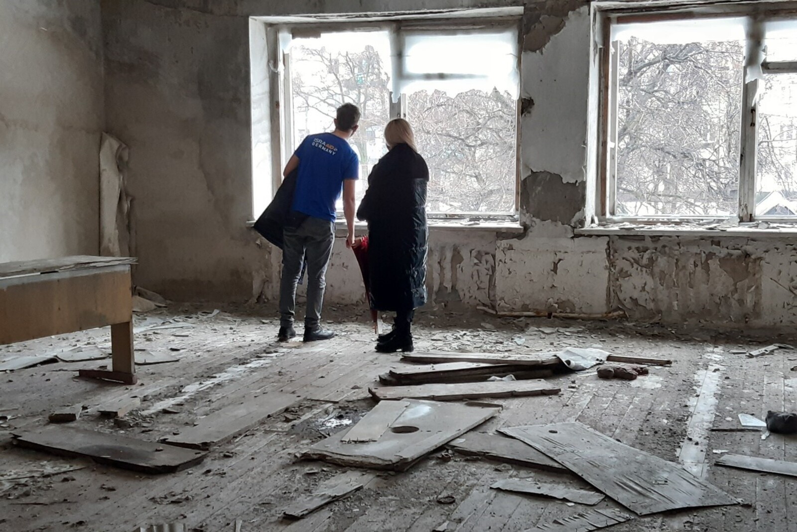 Der Krieg in der Ukraine hinterlässt Angst, Trauer und Zerstörung 
