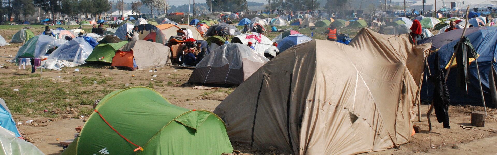 Im Flüchtlingslager Idomeni an der griechisch-mazedonischen Grenze spitzt sich die Lage weiter zu.