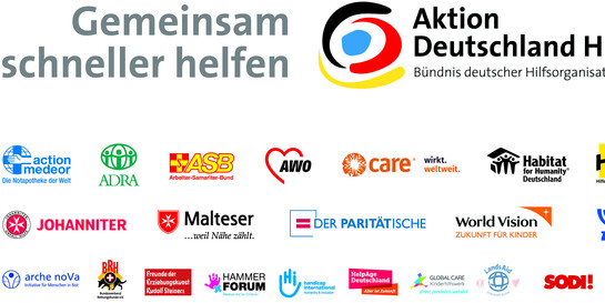 Hilfsorganisationen des Bündnisses