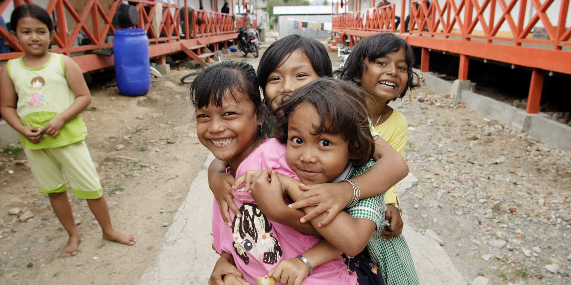 Kinder in Indonesien, einem Land in Asien Kinder in Indonesien, einem Land in Asien