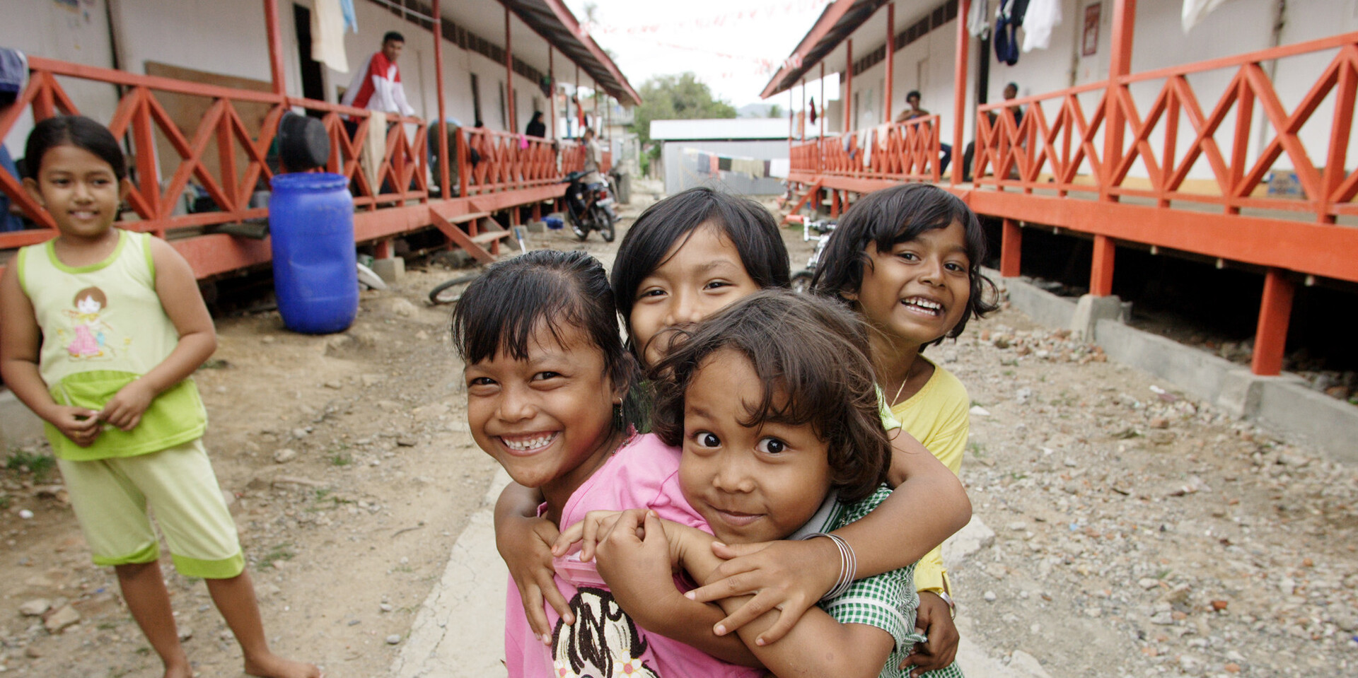 Kinder in Indonesien, einem Land in Asien Kinder in Indonesien, einem Land in Asien