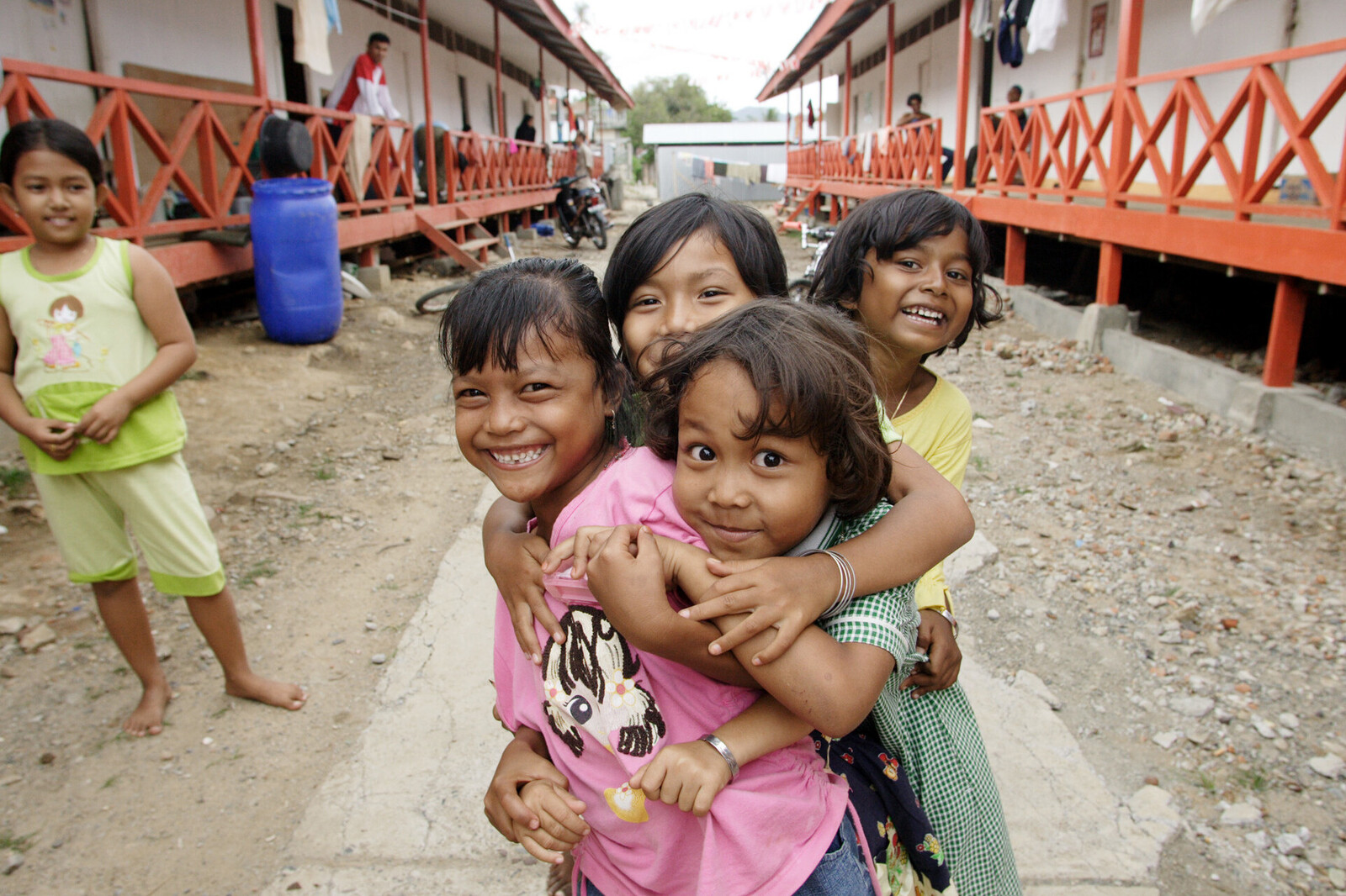 Kinder in Indonesien, einem Land in Asien