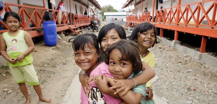 Kinder in Indonesien, einem Land in Asien