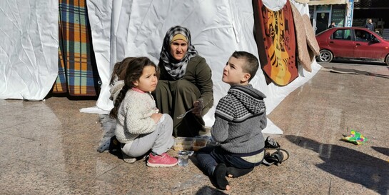 Familie in Syrien