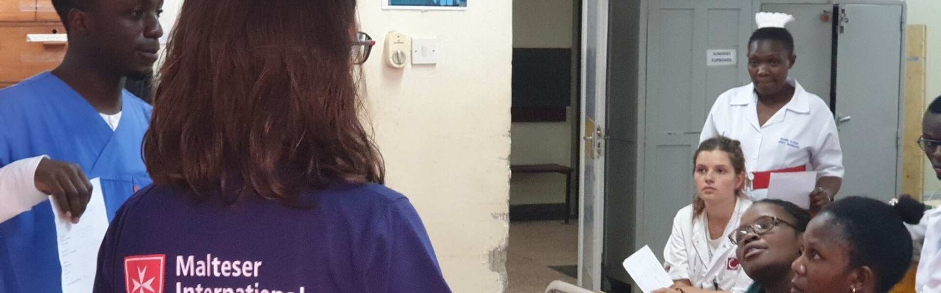 Schon 2020 unterstützte Malteser International Krankenhäuser in Uganda