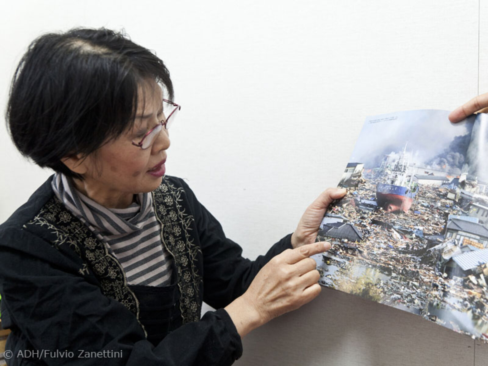 Fotos über die Auswirkungen des Tsunami