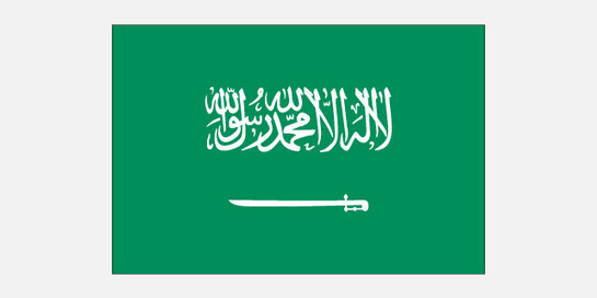 Flagge Saudi-Arabien
