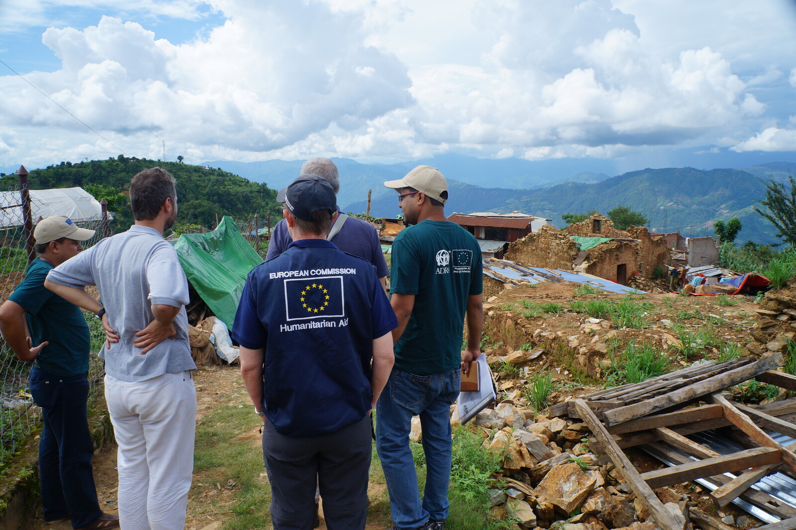 Erdbeben Nepal Zerstörung Menschen Dörfer